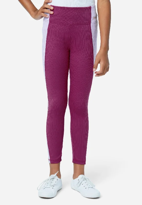 Collection X by Justice Color Block Full-Length Leggings