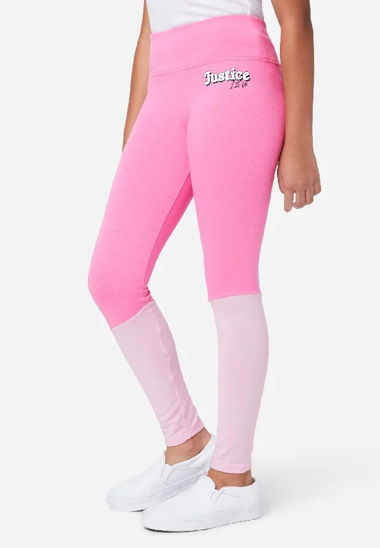 Color-Block Full-Length Leggings