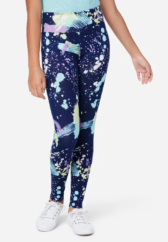 Patterned Full-Length Leggings