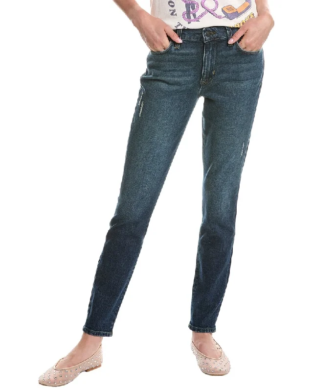 Skinny women jeans with a form - fitting designHUDSON Jeans Blair Sorceress High-Rise Skinny Jean