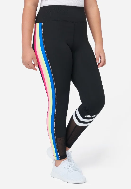 J Sport Stripe Full-Length Leggings