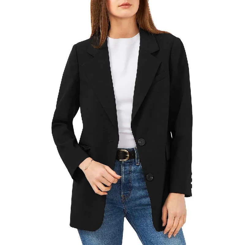 Plus Size Women's Double - Breasted Wool Blazers for Winter Office WearWomens Office Business Two-Button Blazer