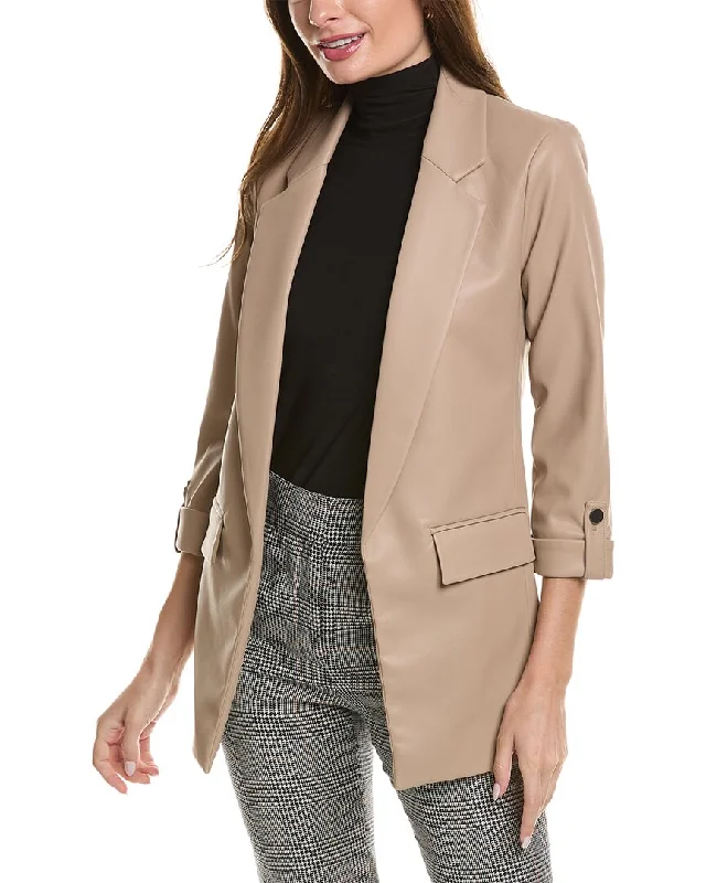 Women's Belted Blazers in Camel Color for a Sophisticated OutfitJoseph Ribkoff Blazer