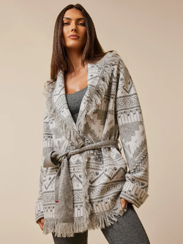 v neck women cardigan to elongate the necklineGhostwolf Odin Cardigan