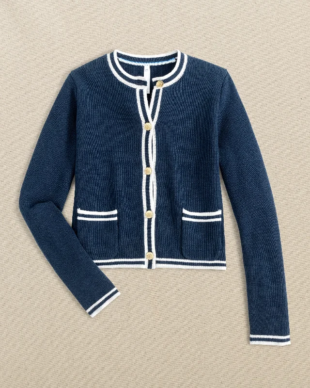 machine washable women cardigan for easy careMarlene Button Front Cardigan