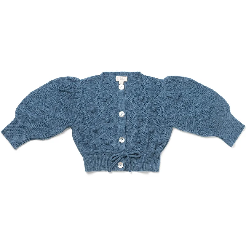 sequin embellished women cardigan for special occasionsMoss Cardigan in Blue by Lali - Last Ones In Stock - 2-5 Years