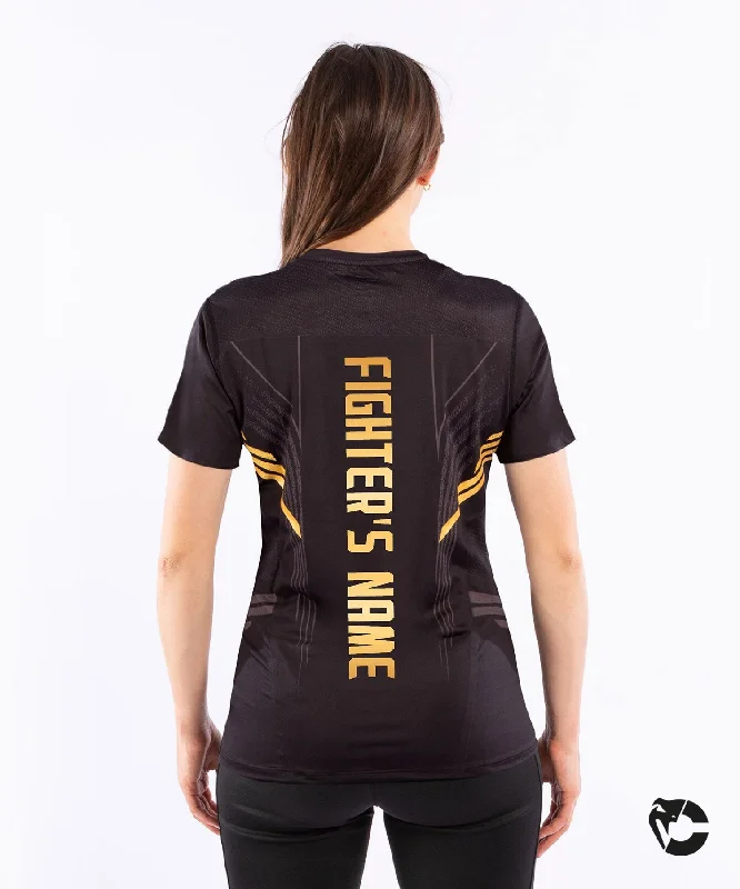 Ringer T Shirt Women with Retro - Inspired StripesUFC Venum Fighters Authentic Fight Night Women's Walkout Jersey - Champion