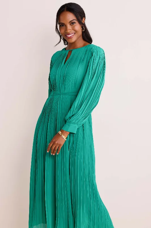 Velvet midi dresses in jewel tones for a glamorous winter eventJulia Dress