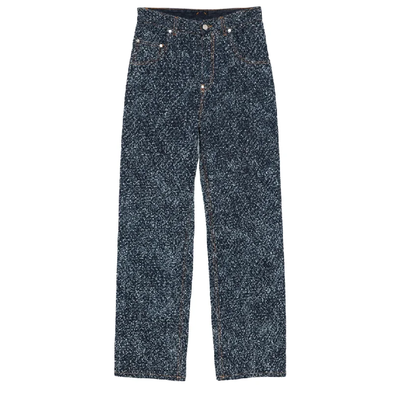 Boucle Denim Jeans