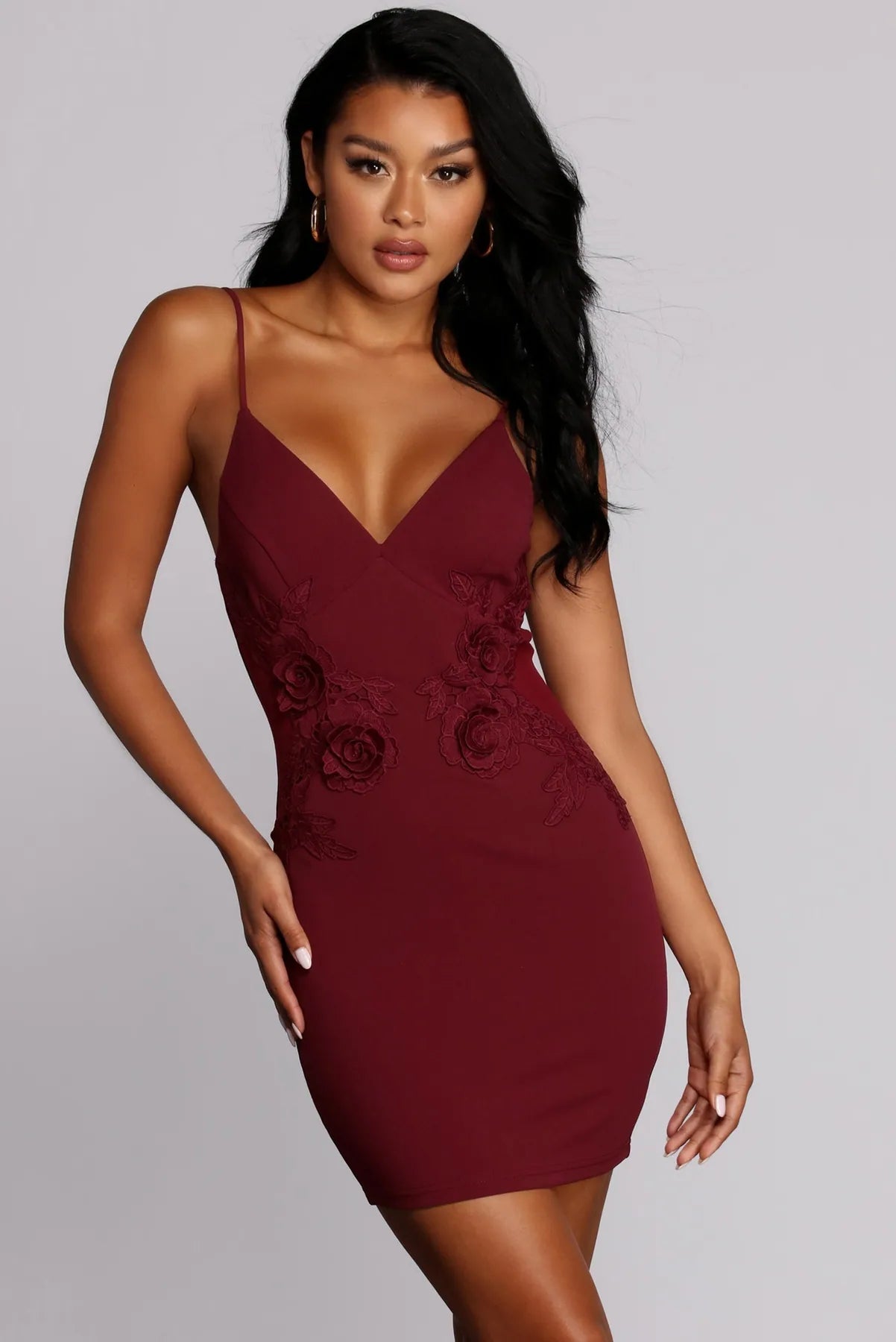 Mini dresses with side slits for a sexy appealAmbition Sleeveless Mini Dress