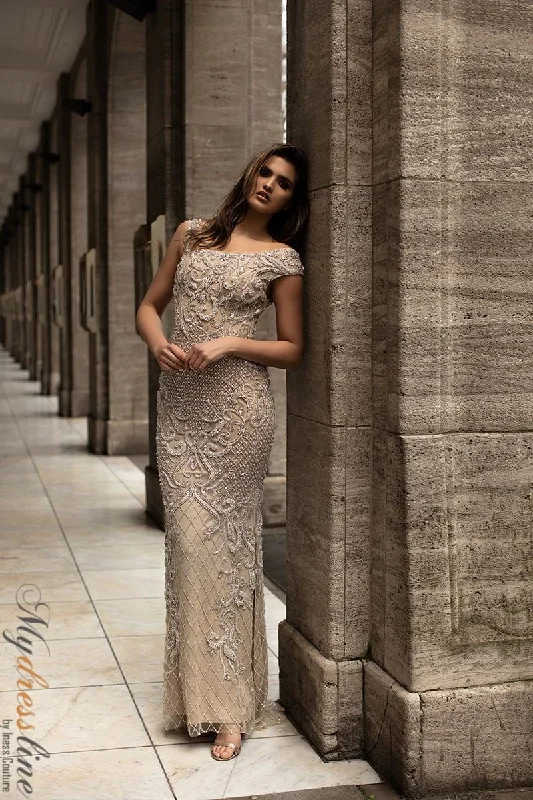 Ball - gown style formal dresses with sequined bodices for promChic and Holland HF1520