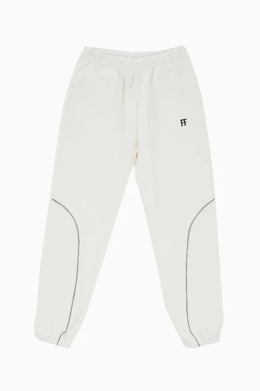 Plus Size Women's Side - Stripe Sweatpants in Navy and White for a Nautical - Inspired StyleFF / Reflective Strip Sweatpant