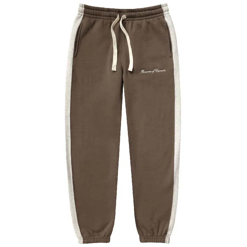 Plus Size Women's Elastic - Waist Sweatpants in Dark Green with a Flattering FitClub Fleece Sweatpant Chestnut - Unisex