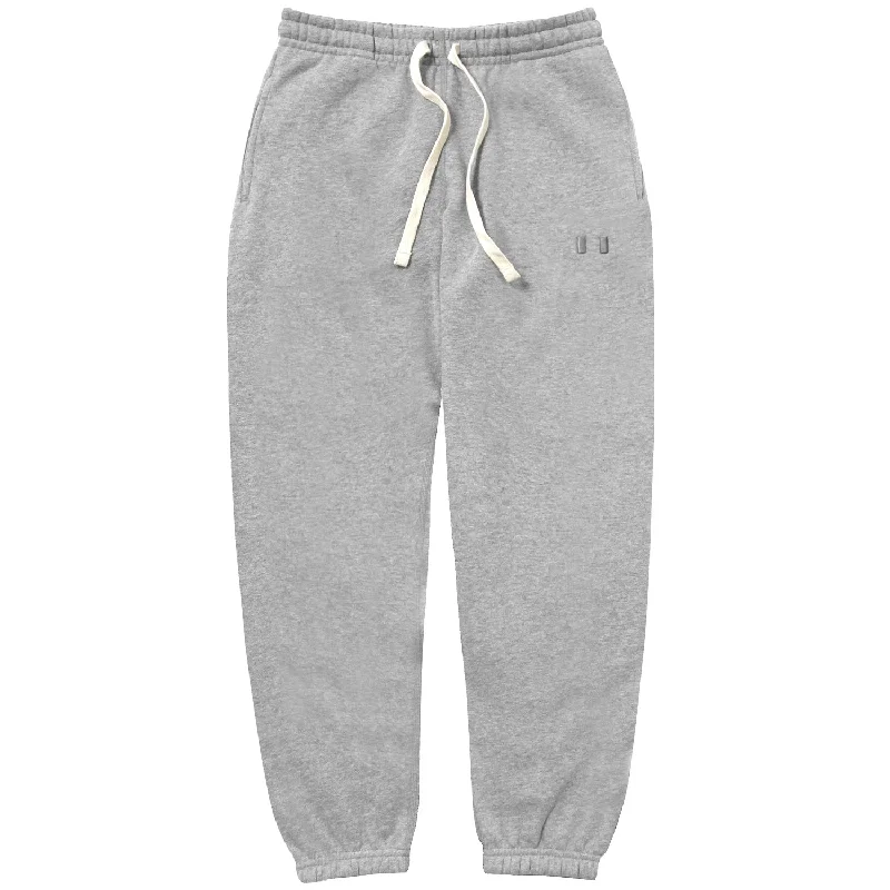 Women's Split - Hem Sweatpants in Burgundy for a Unique and Fashionable TwistFlag Fleece Sweatpant Heather Grey - Unisex