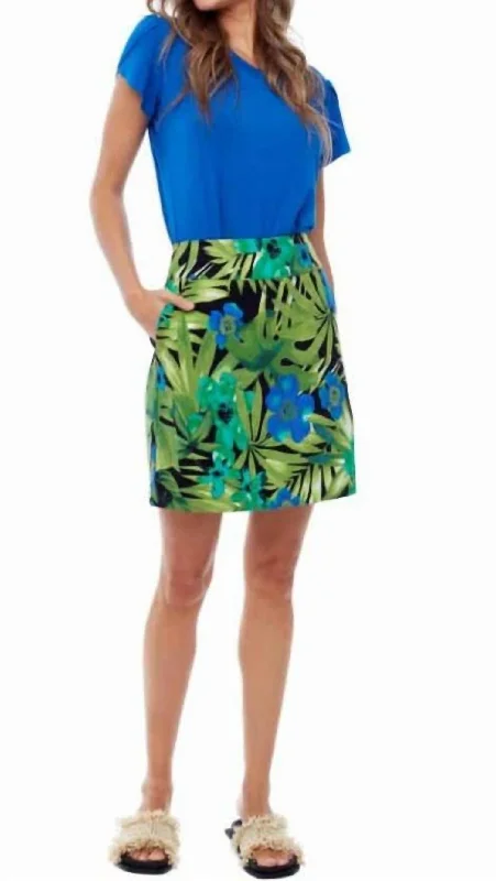 Maui Printed Skort