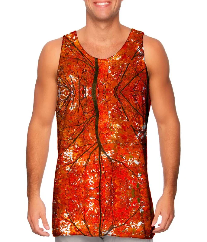 Women's Spaghetti Strap Tank Tops with Geometric PatternsShouts Of Autumn