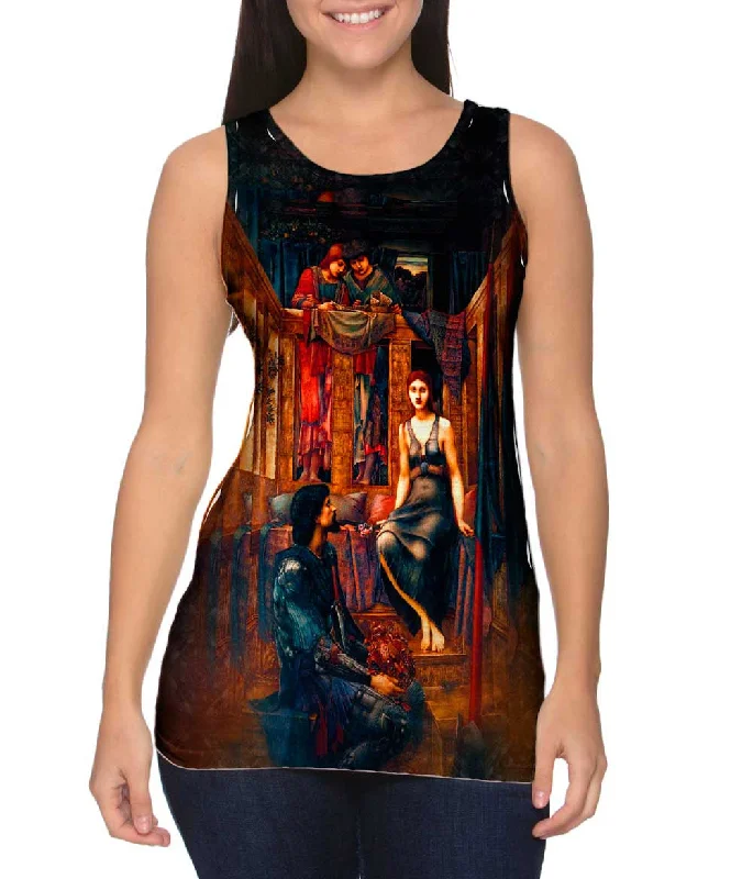 Women's Sleeveless Ribbed Tank Tops for a Trendy LookSir Edward Coley Burne Jones - "King Cophetua And The Beggar Maid" (1884)