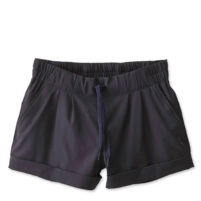 Tie - Waist Women Shorts for a Customizable FitTepic Short In Black