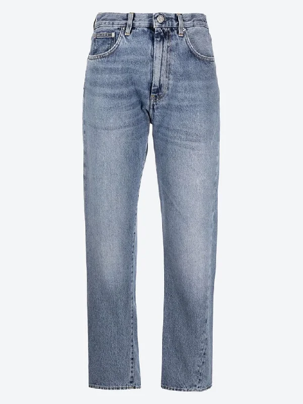 Twisted seam jeans